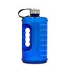 2.2 Liters High-capacity Water Bottle Reusable Outdoors Sports Drinking Bottle with Time Marker Portable Plastic Cups