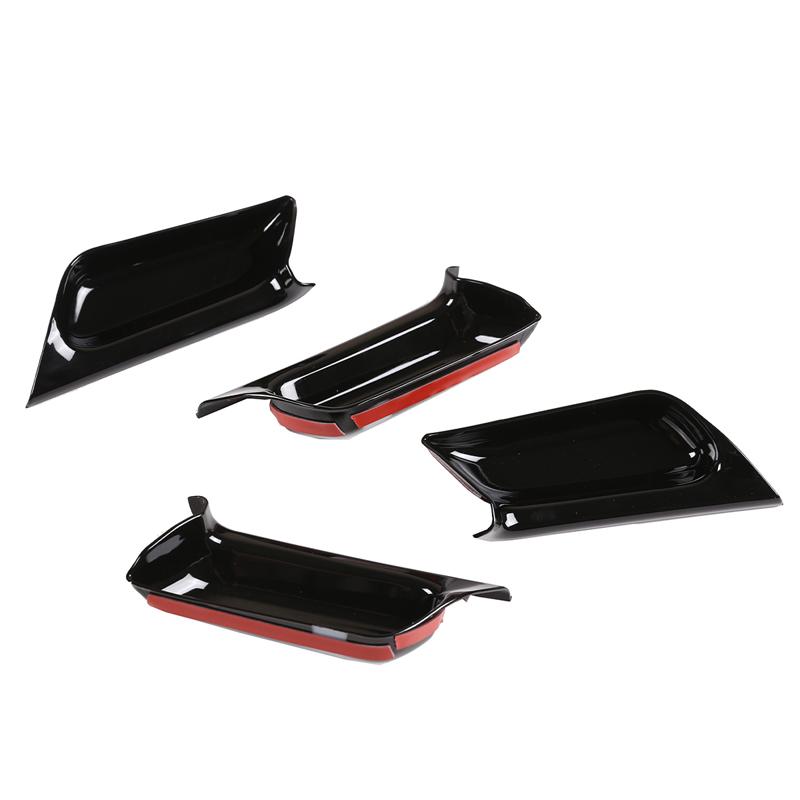

For Land Rover Freelander 2 07-15 ABS Black Car Inner Door Handle Bowl Decoration Cover Trim stickers Car Accessories чёрный