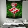 Spartak Moscow Charge Wall Hanging Printed Fabric Blanket Decorative Tapestries for Bedroom Living Room Home Decor
