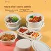 1500ml Round Degradable Corn Starch Food Container