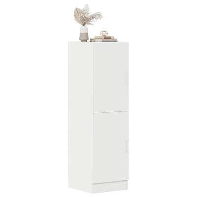 Vidaxl Kitchen Cabinet, White 38X41.5X131.5 Cm Material Wood-Based