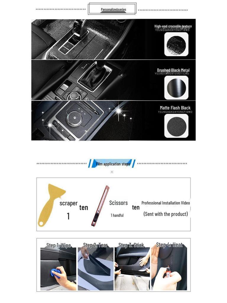Compatible Nio ES8 (18-20) Carbon Fiber Gear Stickers for ES6/EC6 - Free Replacement If Damaged