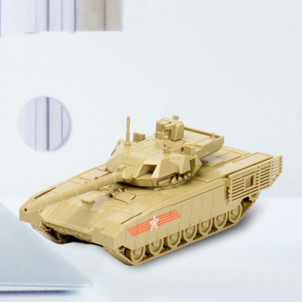 1:72 DIY Assemble Rotation Fort Reconnaissance Vehicles Miniature 4D Tank Model for Party Favors Collection Children Gift Boys