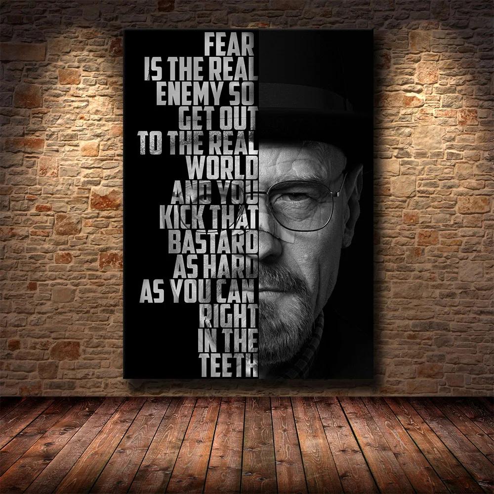 Inspirational Success Quotes Typography Wall Art Motivational Canvas Posters for Living Room Home