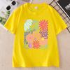 Trendy Boho Floral TShirt Soft Flower Graphic Tshirt Cute Spring Garden Botanical Top Summer Short Sleeve Unisexs Clothing
