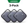 Ugreen SmartTag okos helymeghatározó akasztó modell CM816 fekete FMN tanúsítvánnyal gombelemmel 24 hónapos készenléti idővel