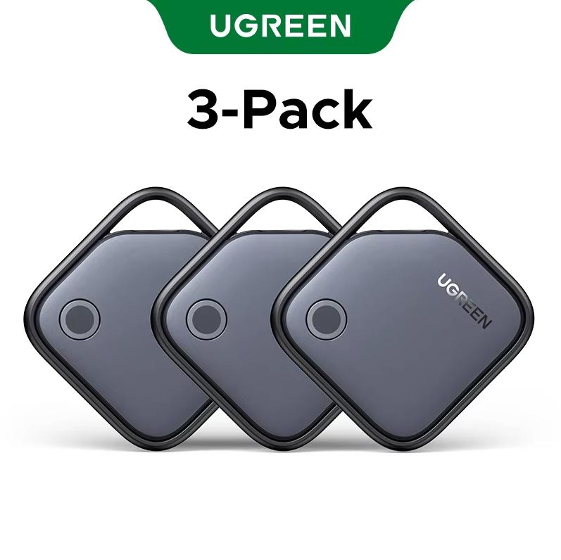 Ugreen SmartTag okos helymeghatározó akasztó modell CM816 fekete FMN tanúsítvánnyal gombelemmel 24 hónapos készenléti idővel