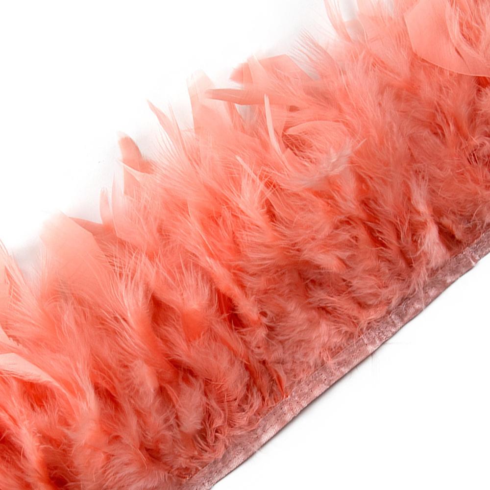 1Meter Natural Turkey Feathers Trims Height 10-15Cm Crafts Wedding Party Clothing Decor Diy Feather Ribbon Sewing Decoration