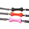 portableSex Toys For Soft Harness Mouth Silicone Dog Bone Ball Gag Open Mouth Gag Bondage Slave Gag Sex Products Women
