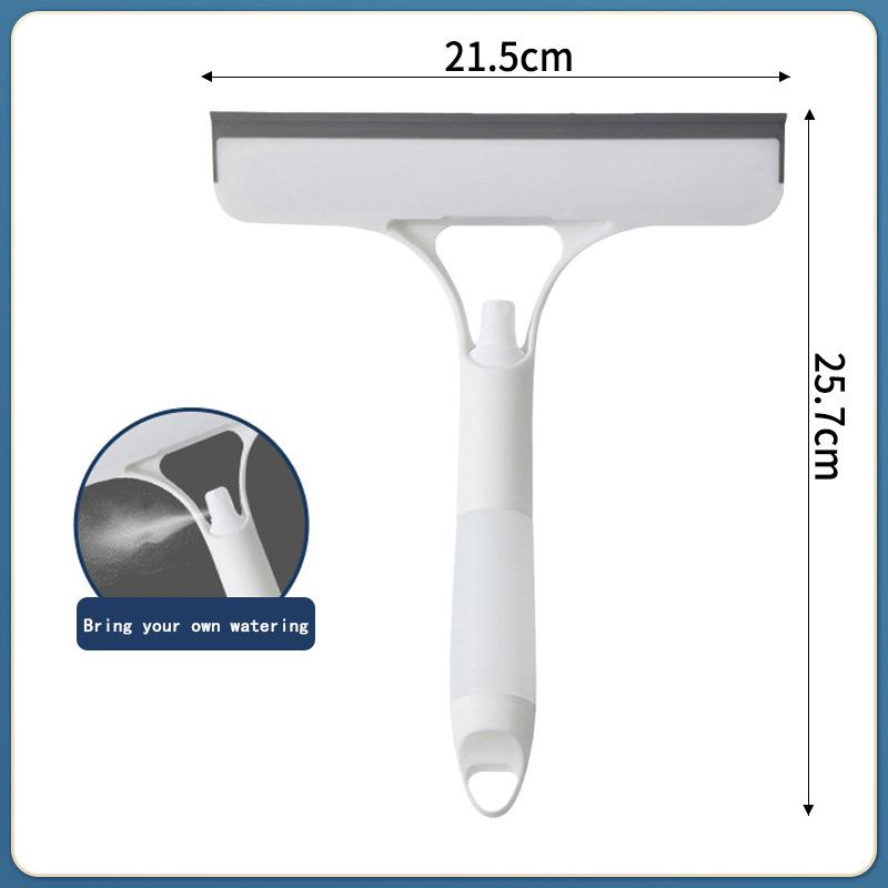 Limpiaparabrisas De Limpieza De Ventanas 3 En 1 Rasador Coche Multifuncional Cepillo Vidrio Escobilla Goma Silicona Herramientas