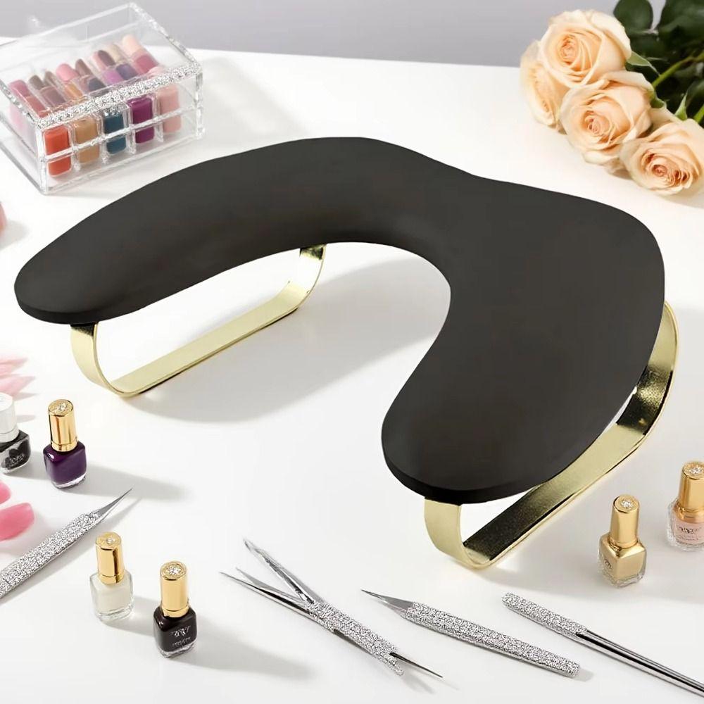U Shaped Nail Art Stand Tilt Design Manicure Hand Pillow Nail Arm Rest Cushion  Nail Accessories