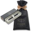 PARKER Parker Ballpoint Pen, IM, Matte Black, BT, Medium, Oily Brand, Wrapping Bag, Gift Box Incl...