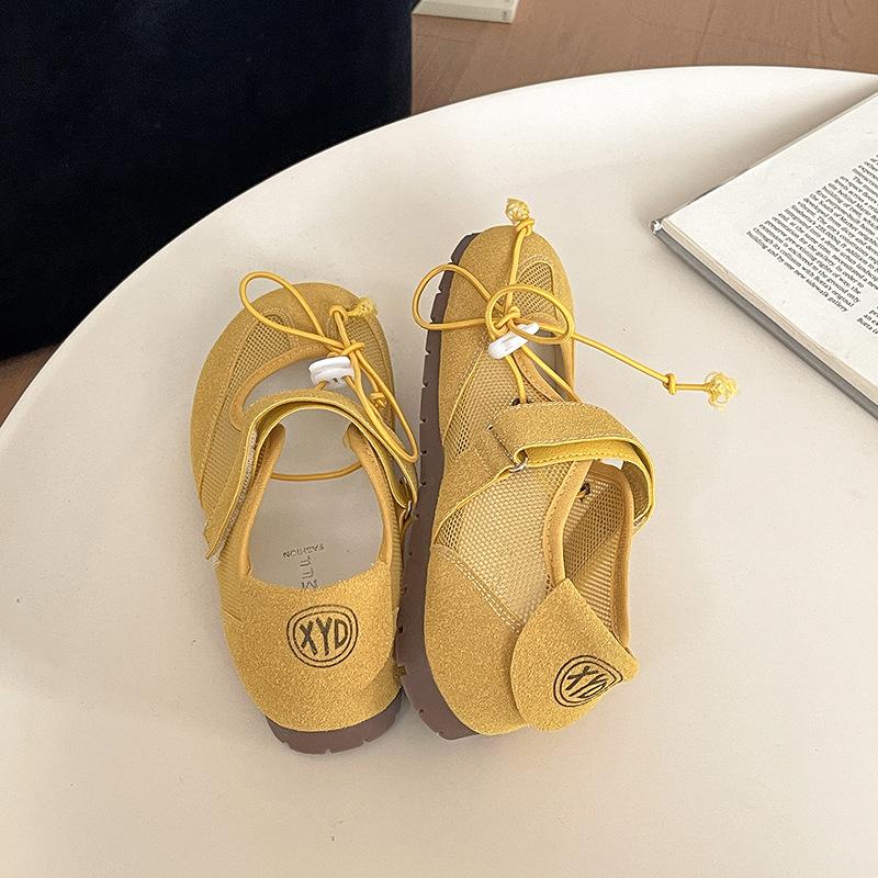 2025 Spring and Summer New Versatile Korean Version of Mary Jane Shoes Niche Fashion Silver Ballet Shoes Women's Casual Shoes