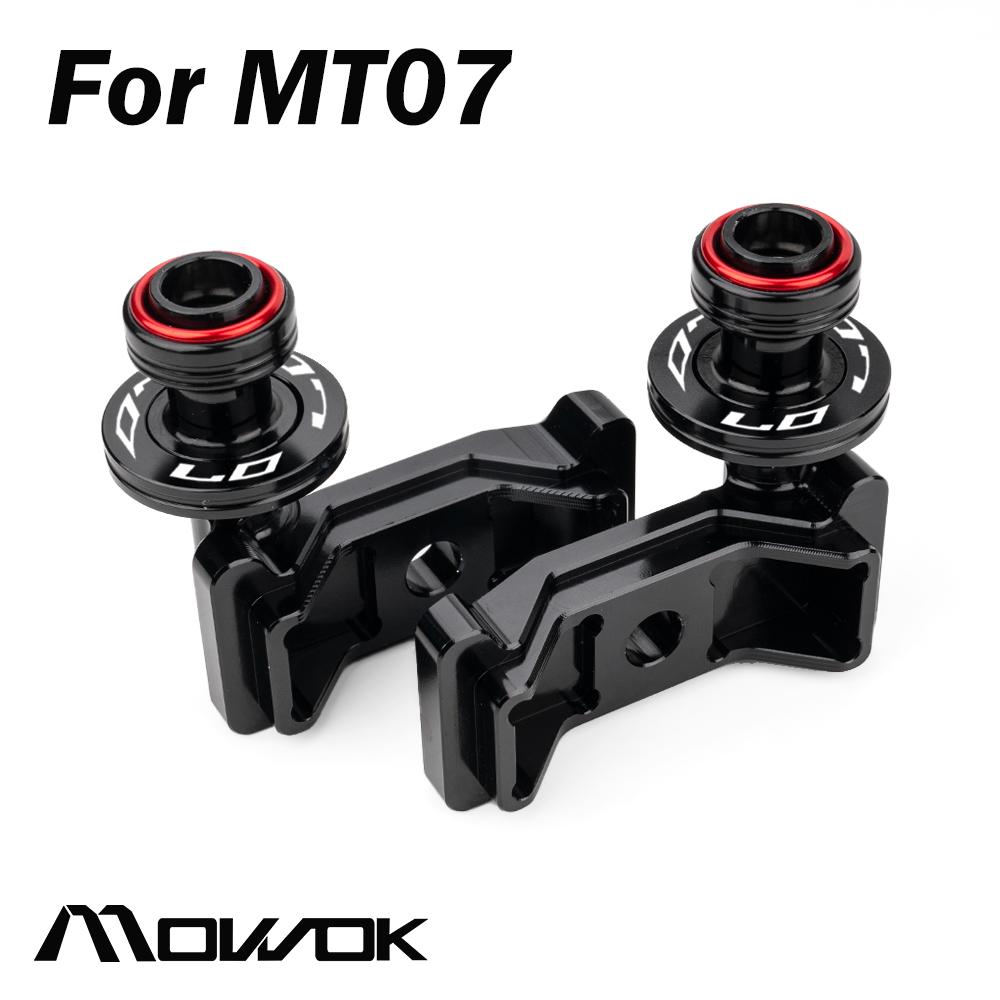 Per YAMAHA MT 07 09 03 10 MT07 MT09 MT03 MT10 2014-2025 2026 Accessori Moto Forcellone forcellone Bobina Slider Cavalletto Viti