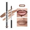 Abziehbarer Lipliner Matt Wasserdichter Lippenstift Langanhaltend Nicht verblassend Feuchtigkeitsspendender Lippen-Glanz Aufpolsternder Lippenstift