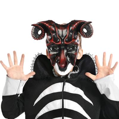 Halloween Horror 3D Maske Hornmaske Cosplay Maskerade Dekoration Karneval Requisiten