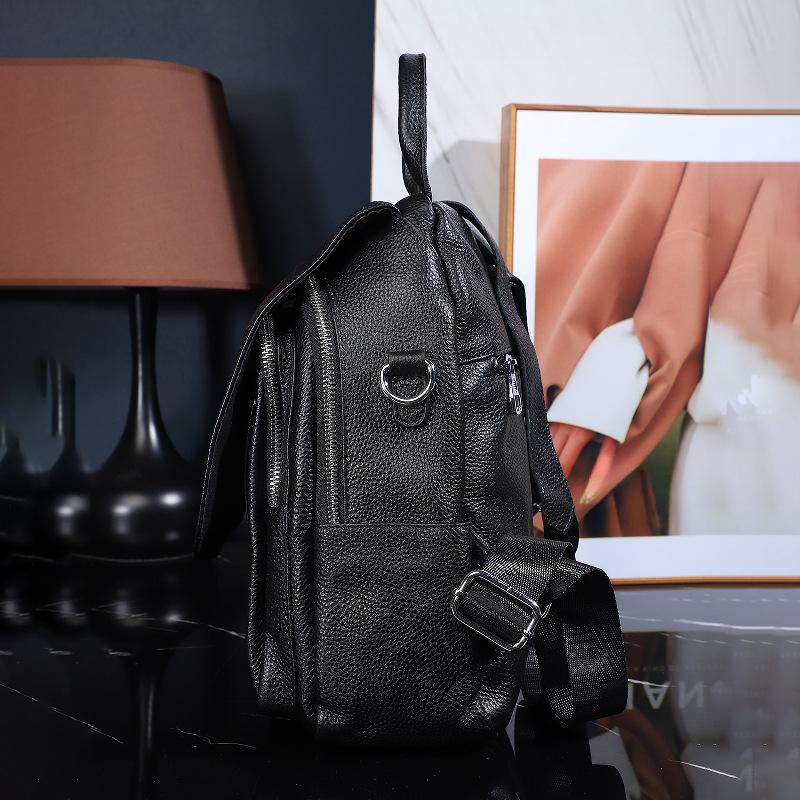Backpack Women All Fashion Leather Women Backpack Large Capacity Travel Schoolbag