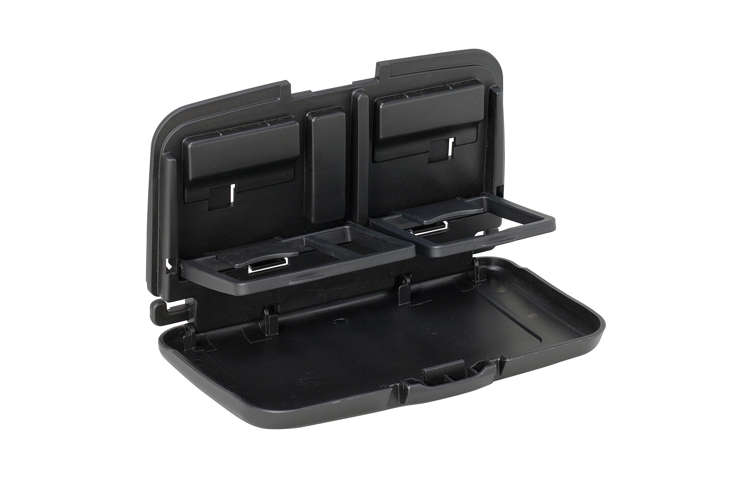 SEIWA Car Interior Supplies Rear Table Seat Tray Black W877 Model Kit 16.5x24.6x2.9cm