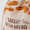 Large Linen Bread Bag Reusable Storage Food Accessories New Homemade Linen Bags