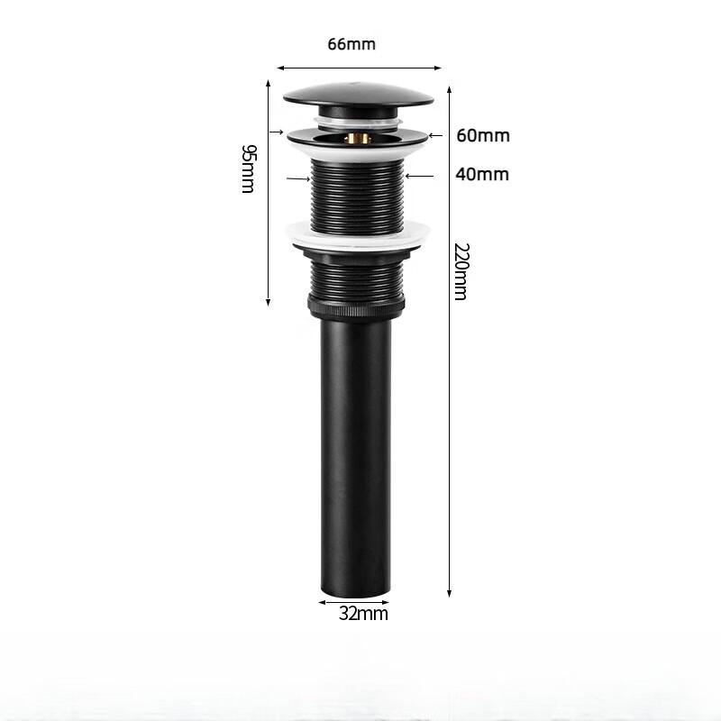 CHENDU Stainless Steel Pop-up Basin Drainer