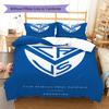 Velez Sarsfield Pattern Bedding Set Quilt Cover Pillowcase Home Decor Gift (1 * duvet cover + 2 * pillowcase, without core)