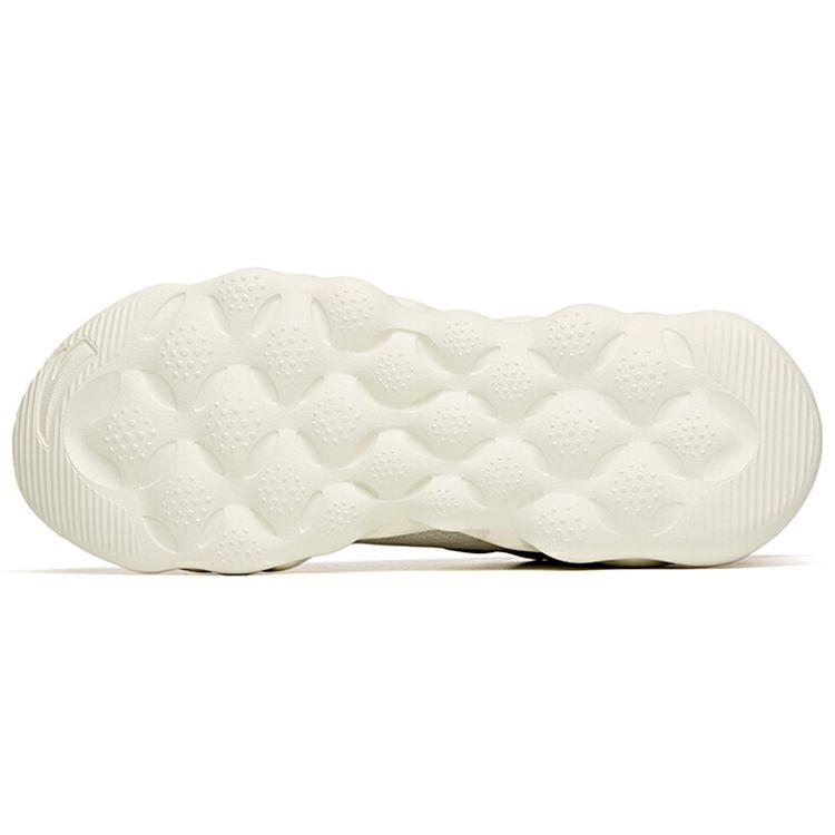 Anta Comfortable Casual Low-Top Running Shoes Men Sneakers White Blue Brown 912115535-4