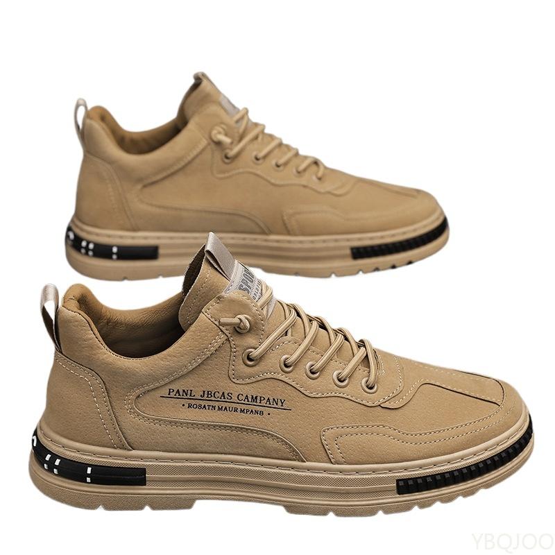 Men's Spring Autumn New Fashionable Versatile Anti Slip Wear Resistant Labor Protection Shoes Men's Casual Comfortable Shoes