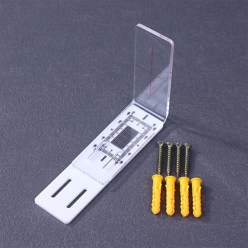 Clear Acrylic Crack Gauge Monitor Accurate Crack Monitoring Record Tool Crack Measuring Instrument For Monitoring Wall Cracks