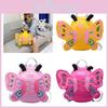 Cute Butterfly Children's Anti-loss Backpack For School With Antibacterial Fabric
