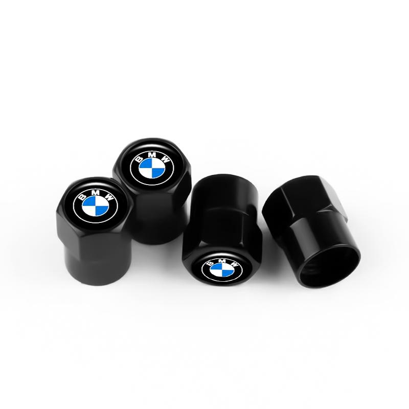 BMW Blue White logo Car Wheel Tire Valve Caps Air Stem For BMW E36 E46 E60 E90 G30 G11 F15 X5 F10 F30 G20 Tyre Plug Accessories