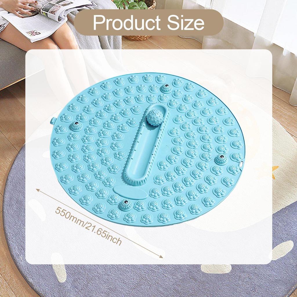 Foot Massage Pad Acupressure Mat Pressure Point Multifunctional for Travel
