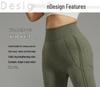 Seamless High-Waist Yoga Pants Elastic Hip-Lifting Outdoor Autumn Winter Fitness Tights Women