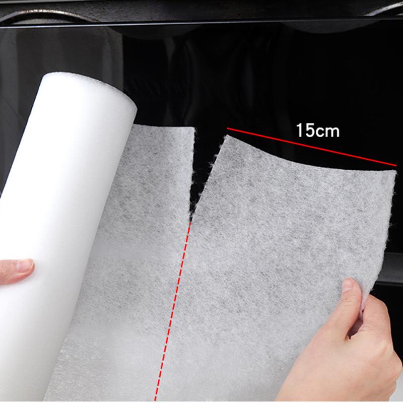Kitchen Exhaust Range Hood Oil Proof Cover Oil Suction Film  Filter Screen Disposable Side Suction Oil Suction