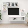 4-piece TV Stand Set Engineered Wood