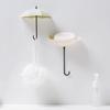 6pcs / Set Umbrella Hooks Kitchen Bathroom Storage Container Wall Door Cupboard Decor Hanger Decorati