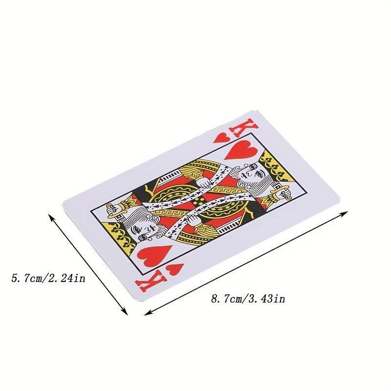 7 Pcs Dice and A Deck of Playing Cards Set, Transparent Purple Flash Point Multi-faceted Dice, Rosy Red Plastic Waterproof Game Poker