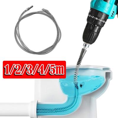 Durable Spring Pipe Sewer Unblocker Thickened Sink Cleaner for Kitchen Bathroom Plumbing