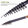 SOUGAYILANG 1.8-3.6M Telescopic Fishing Rod Carbon Fiber Fishing Spinning Fishing Pole Fishing Tool