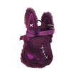 Portachiavi Peluche Coniglio Scuro Creativo: Ciondolo Animale Carino Regalo