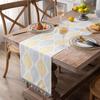 American Retro Jacquard Table Runner Dining Table Cloth Tea Table Cabinet Decorative Strip