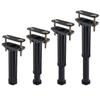 ABBP-Adjustable Height For Bed Support Legs 4 PCS 7.8-13 Inch Heavy Duty For Bed Frame And Slat Support