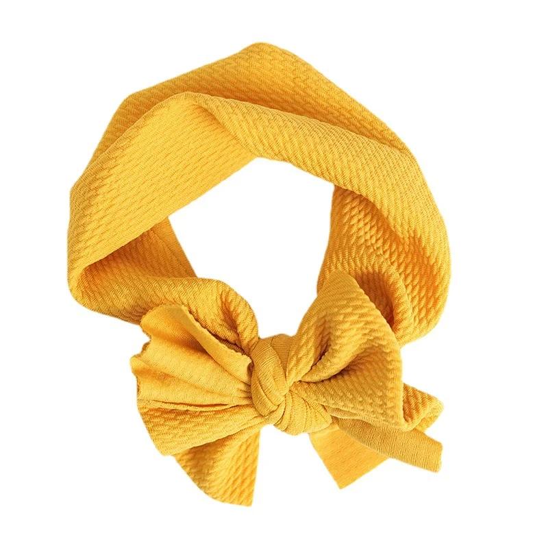 

Головной убор для питомца, плюшевая шапка с бантом для собак и девочек, тюрбан, бант, повязка на голову в виде кролика, вязаная повязка на голову в виде кролика, подарок серый