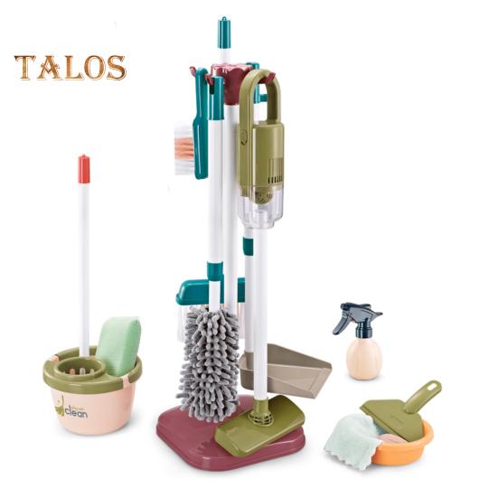 

Детский набор для уборки, метла, швабра, совок, щетка, развивающие игрушки для уборки для малышей, имитирующие домашний игровой набор, регулируемая по высоте игрушка, чистящее оборудование для 23PCS