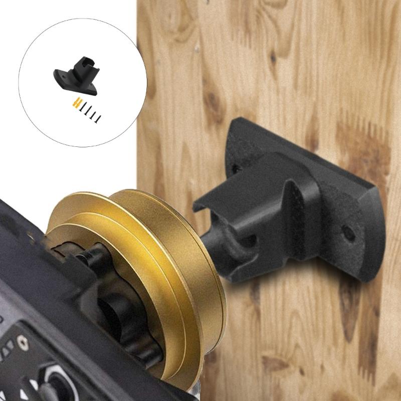 Versatile Wall Mount Holder Space Saving Mounting Metal ABS Mount Strong Construction Bracket Suitable for FANATEC QR2