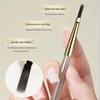 Plaid Nail Art Pen - Fine Brush Double-Ended for Salon Use, Retro Design