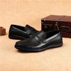 Leather Shoes Men's Autumn New Item Flat Heel Soft Soled Leather Shoes Top Layer Cowhide Pigskin Inner Rubber Sole Formal Leather Shoes