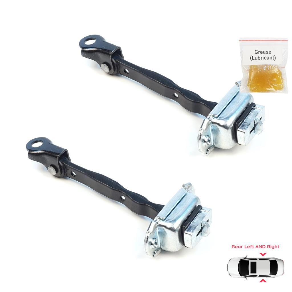 EDP1636-1 2 Pieces Rear Door Stop Check Assy Limiter Strap for Nissan Micra MK4 K13 K13K K13KK 2011-2022 824301HB0A