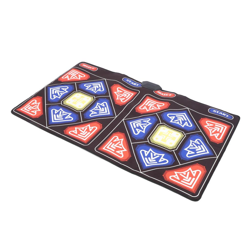 Double Dance Mat HD Multimedia Interface Exercise Fitness Slip Resistant Electronic Dancing Pad for