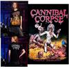 Cannibal Corpse Short-sleeved Printed Crew Neck Retro Cotton T-shirt Summer Breathable Hip Pop T-shirt Top Y2K Hip Pop Unisex