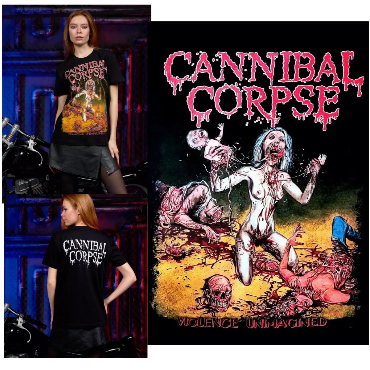 

Cannibal Corpse Футболка с коротким рукавом и принтом, с круглым вырезом, в стиле ретро, из хлопка, летняя, дышащая, хип-хоп, топ, Y2K, хип-хоп, унисекс 2XL